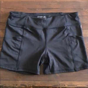 Black Compression shorts w/ pockets